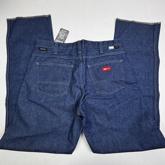 NEW Dickies FR‎ Workrites Flame Resistant Jeans 488AC14DN Men’s Indura NWT - Picture 1 of 8